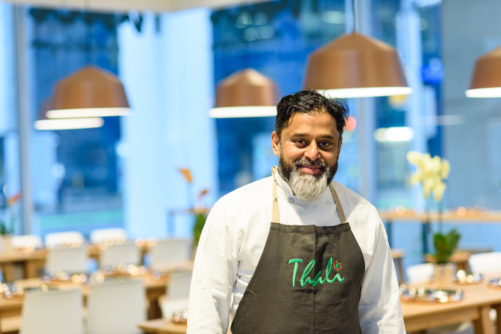 Joe Thottungal, chef of Thali