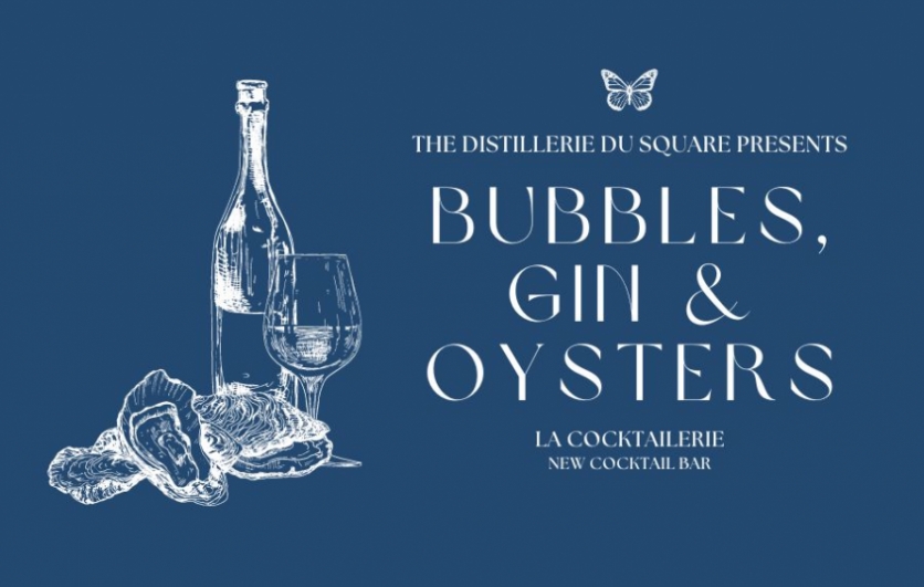 Bubbles, gin & oysters