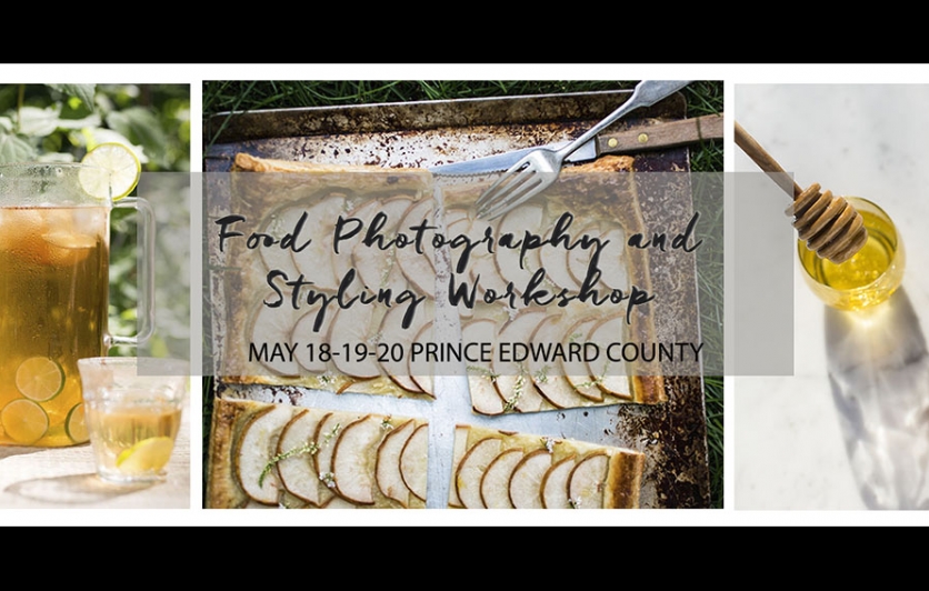 Food photography and styling workshop
