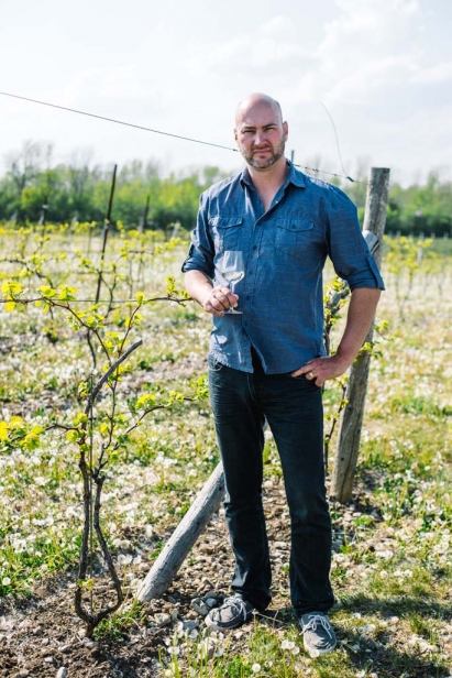 Mike Traynor, owner and winemaker at Traynor Family Vineyard.