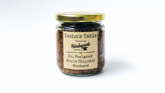 Dr. Feelgood Maple Chipotle Mustard from Tasha's Table